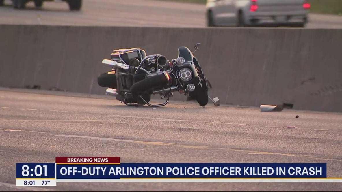 Off-duty Arlington police officer killed in crash
